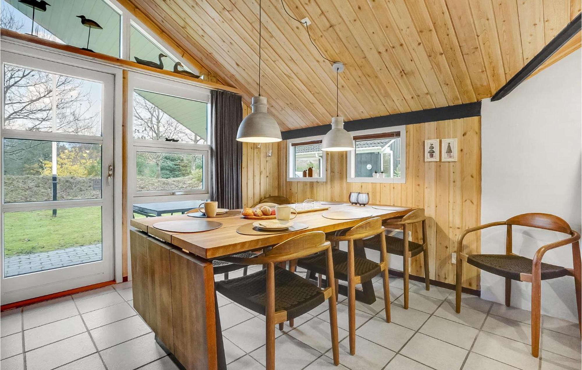 Nice Home In Oksbol With Sauna 외부 사진