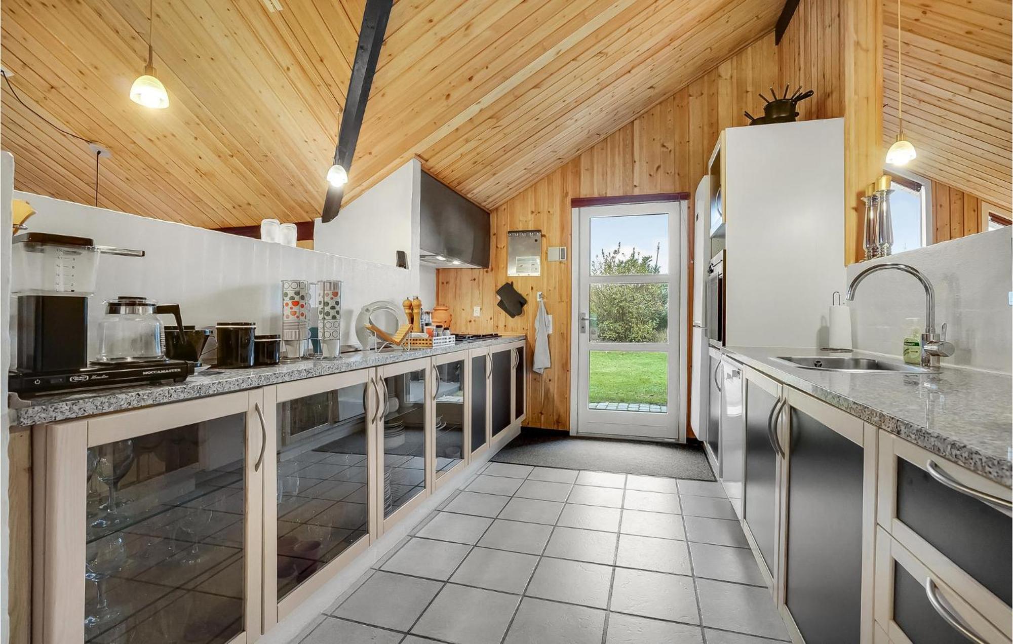 Nice Home In Oksbol With Sauna 외부 사진
