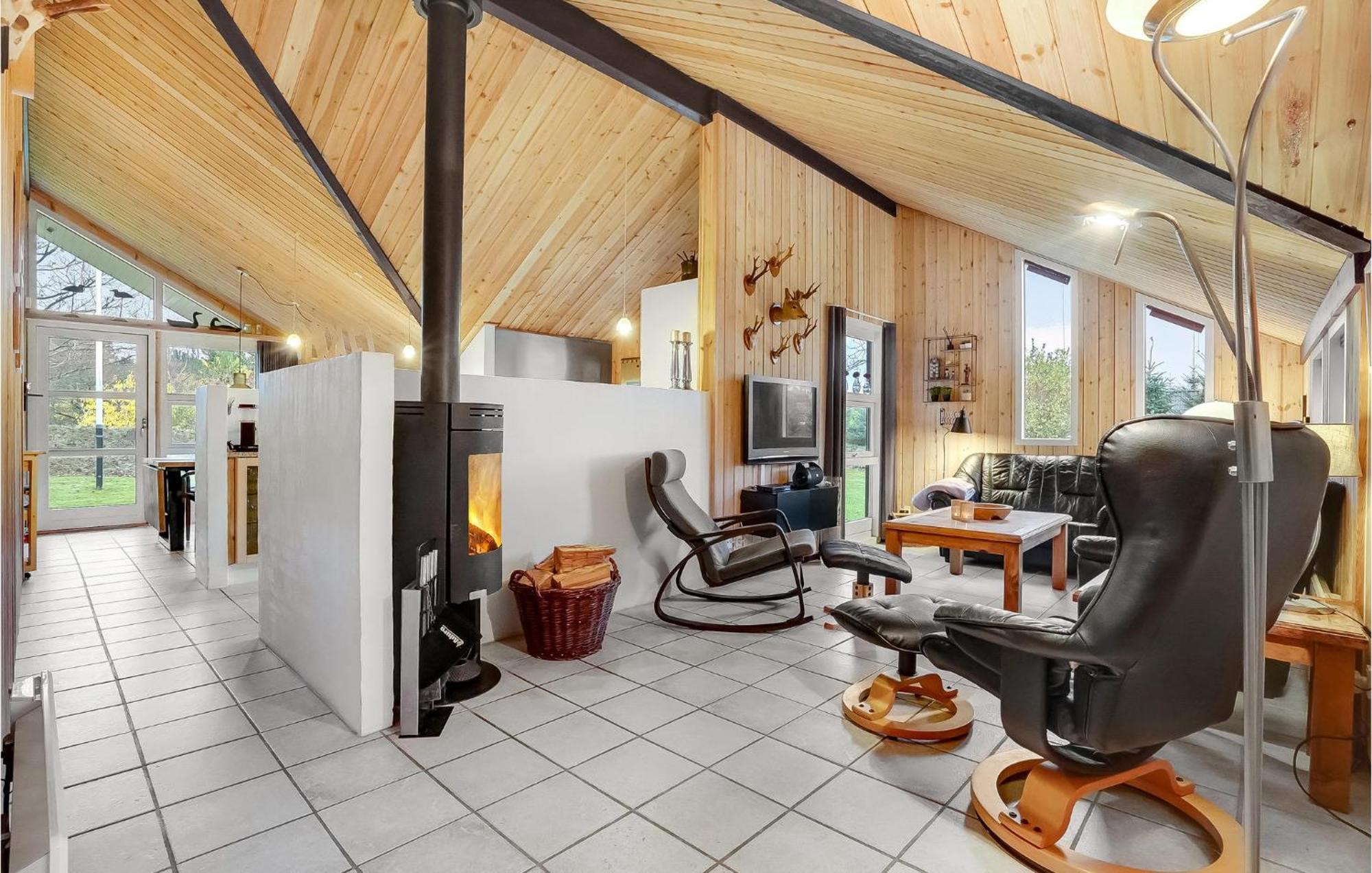 Nice Home In Oksbol With Sauna 외부 사진