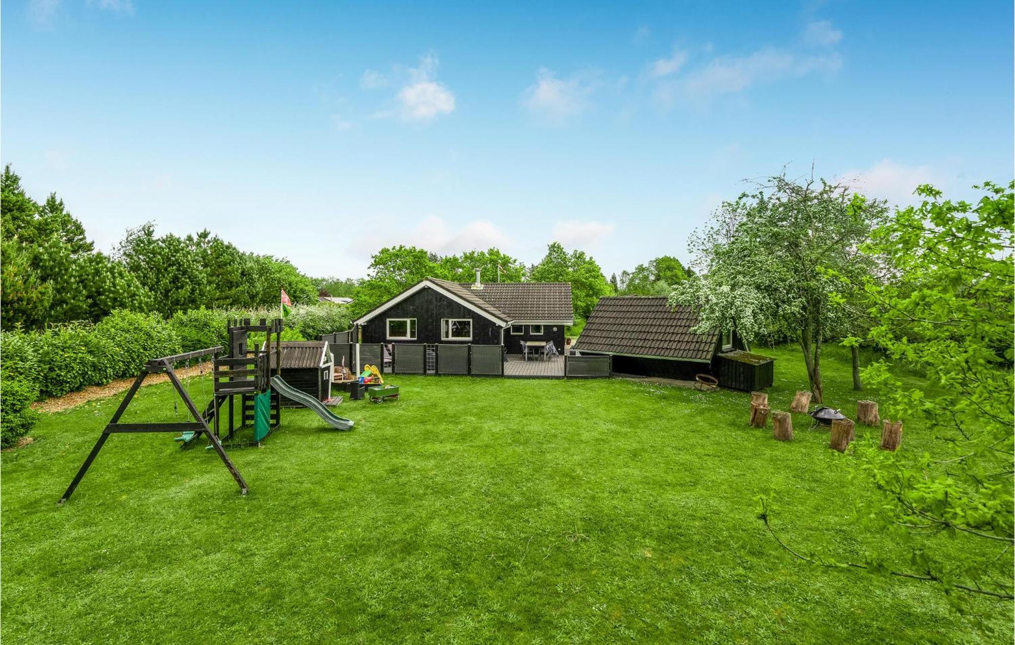 Nice Home In Oksbol With Sauna 외부 사진