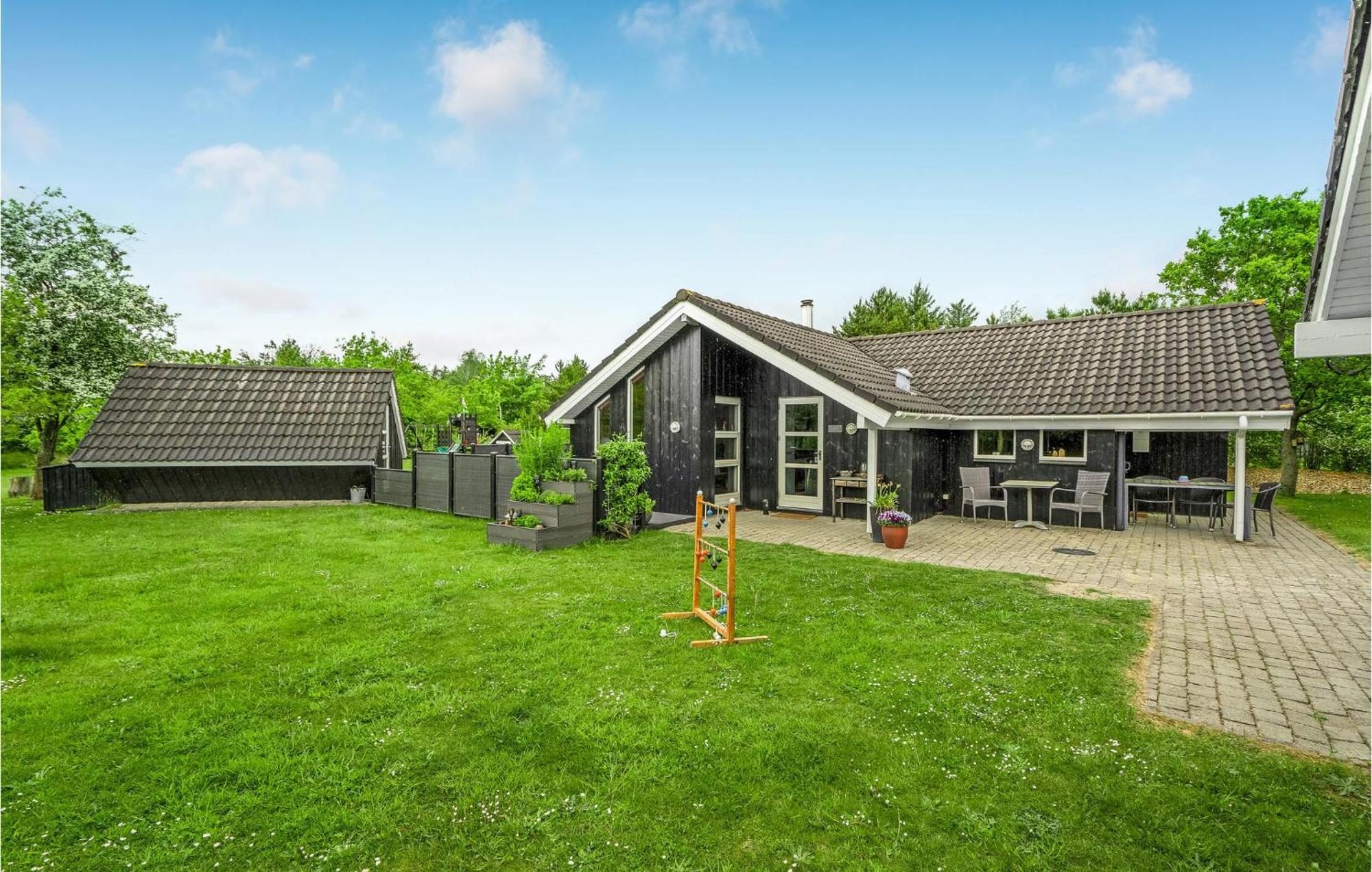 Nice Home In Oksbol With Sauna 외부 사진